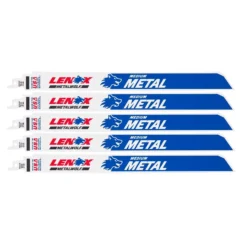 LENOX METALWOLF 12 In. Bi-Metal WAVE EDGE Reciprocating Saw Blade 18 TPI 5 Pk