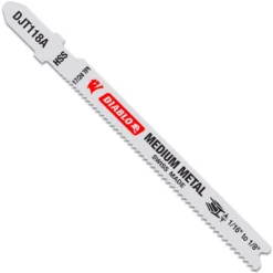 Diablo 3-5/8 In. High Speed Steel T-Shank Medium Metal Jig Saw Blade 17/24 TPI 5 Pk
