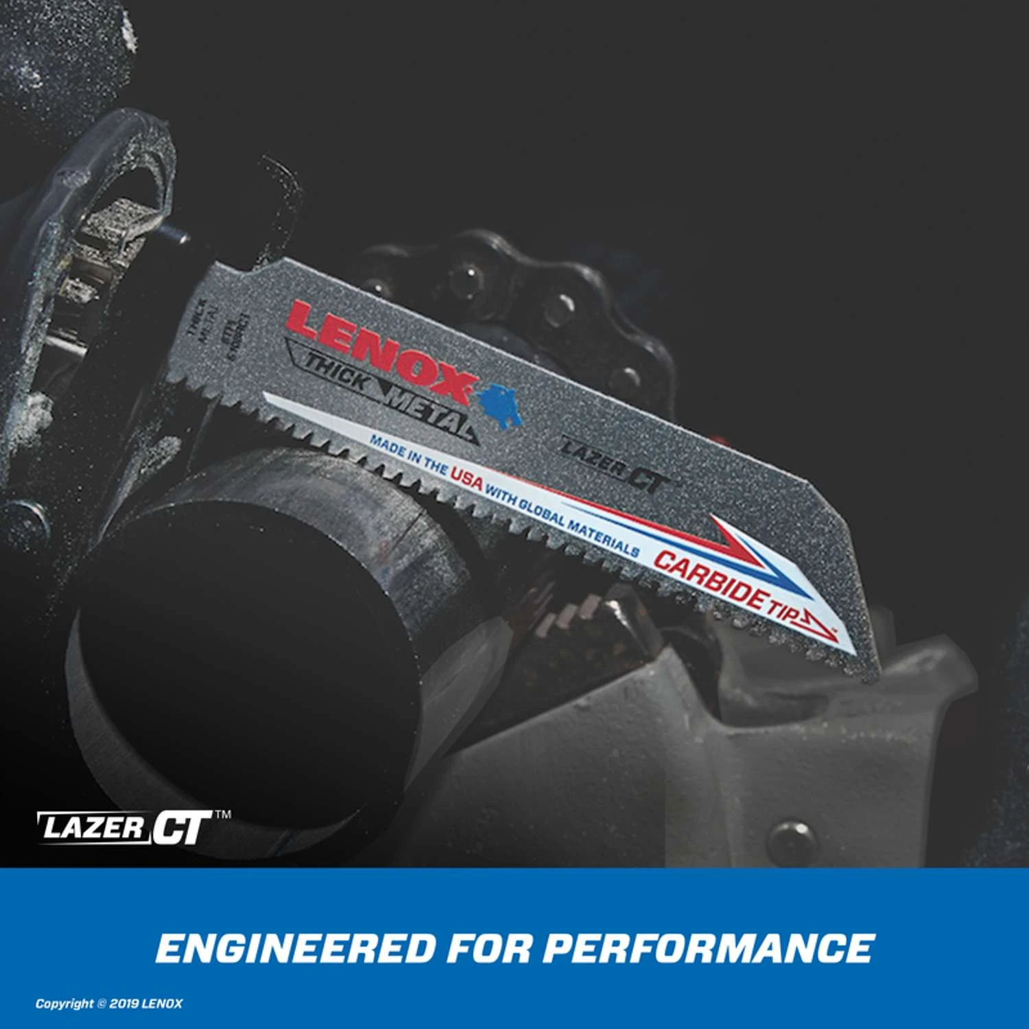 Lenox Lazer CT 9 In. Carbide Tipped Reciprocating Saw Blade 8 TPI 1 Pc 6 Lenox Lazer CT 9 In. Carbide Tipped Reciprocating Saw Blade 8 TPI 1 Pc - Image 6