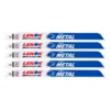 LENOX METALWOLF 12 In. Bi-Metal WAVE EDGE Reciprocating Saw Blade 10 TPI 5 Pk