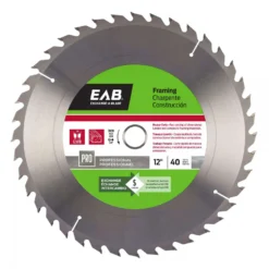 Exchange-A-Blade 12 In. D X 1 In. Professional Carbide Framing Saw Blade 40 Teeth 1 Pk