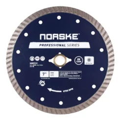 Norske 7 In. D X 5/8 In. Diamond Turbo Rim Circular Saw Blade 1 Each
