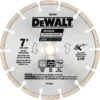 DeWalt HP 7 In. D X 5/8 And 7/8 In. Steel Segmented Rim Diamond Saw Blade 1 Pk