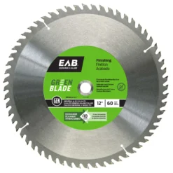 Exchange-A-Blade 12 In. D X 1 In. Carbide Finishing Saw Blade 60 Teeth 1 Pk