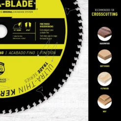 Trade A Blade 12 In. D X 1 In. Ultra Thin Kerf Carbide Saw Blade 80 Teeth 1 Pk 5 Trade A Blade 12 In. D X 1 In. Ultra Thin Kerf Carbide Saw Blade 80 Teeth 1 Pk -Dewalts Store 1c8c4086 fd12 414f 8446 ec9d81ce69f9