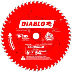 Diablo 6-1/2 In. D X 5/8 In. TiCo Hi-Density Carbide Circular Saw Blade 54 Teeth 1 Pk
