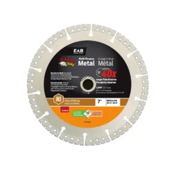 Exchange-A-Blade Razor Back 7 In. D X 5/8 And 7/8 In. Diamond Saw Blade 1 Pc