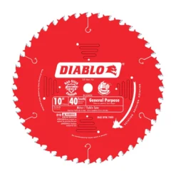 Diablo 10 In. D X 5/8 In. TiCo Hi-Density Carbide Circular Saw Blade 40 Teeth 1 Pk