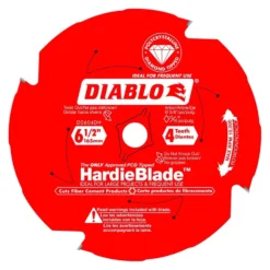 Diablo HardieBlade 6-1/2 In. D X 5/8 In. PCD Circular Saw Blade 4 Teeth 1 Pk