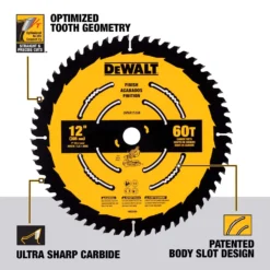 DeWalt 12 In. D X 1 In. Carbide Tipped Circular Saw Blade 40/60 Teeth 2 Pk -Dewalts Store 2a72be04 952f 4d5e a663 759d8c7cb097
