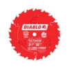 Diablo 5-1/2 In. D X 10 Mm Fast Framing TiCo Hi-Density Carbide Trim Saw Blade 18 Teeth 1 Pk