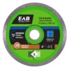Exchange-A-Blade 4 In. D X 5/8 And 7/8 In. Diamond Continuous Rim Diamond Saw Blade 1 Pk