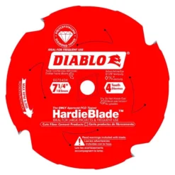 Diablo HardieBlade 7-1/4 In. D X 5/8 In. PCD Circular Saw Blade 4 Teeth 1 Pk