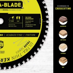 Trade A Blade 10 In. D X 5/8 In. Ultra Thin Kerf Carbide Saw Blade 60 Teeth 1 Each -Dewalts Store 34cc09c6 f7dc 497d 87a4 84a98bf243c1