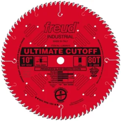 Freud 10 In. D X 5/8 In. Crosscutting TiCo Hi-Density Carbide Circular Saw Blade 80 Teeth 1 Pk