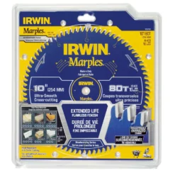 Irwin Marples 10 In. D X 5/8 In. Woodworking Carbide Circular Saw Blade 80 Teeth 1 Pk -Dewalts Store 420727ff 198a 48ce 9d6f 7c77836850b9