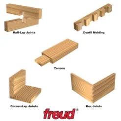 Freud 8 In. D X 5/8 In. TiCo Hi-Density Carbide Dado Set 12 Teeth -Dewalts Store 42839a75 2f80 490b 9e14 b1900331ef75