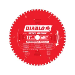 Diablo Steel Demon 12 In. D X 1 In. Cermet Metal Saw Blade 60 Teeth 1 Pk