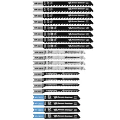 Vermont American 2-3/4 3-1/8 3-5/8 In. High Speed Steel U-Shank Jig Saw Blade 36 TPI 20 Pk