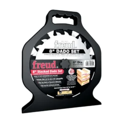 Freud 8 In. D X 5/8 In. TiCo Hi-Density Carbide Dado Set 12 Teeth