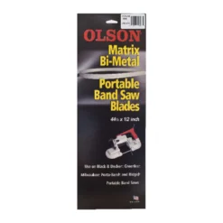 Olson 44.9 In. L X 0.5 In. W Bi-Metal Portable Band Saw Blade 18 TPI Regular Teeth 1 Pk