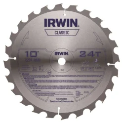 Irwin 10 In. D X 5/8 In. Classic Steel Circular Saw Blade 24 Teeth 1 Pk