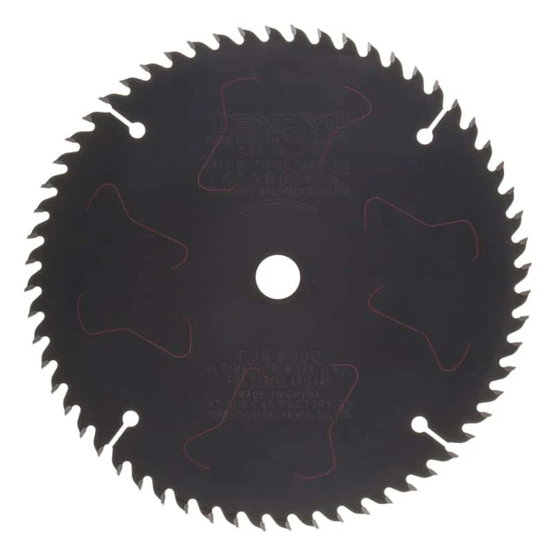 Tenryu 7-1/4 In. D X 5/8 In. PTFE Coated Trim Saw Blade 60 Teeth 1 Pc 1 Tenryu 7-1/4 In. D X 5/8 In. PTFE Coated Trim Saw Blade 60 Teeth 1 Pc