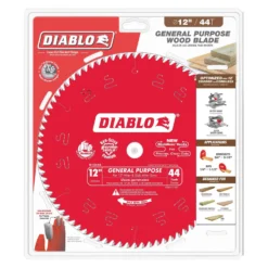 Diablo 12 In. D X 1 In. TiCo Hi-Density Carbide Circular Saw Blade Set 44 Teeth 2 Pk