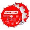Diablo 8 In. D X 5/8 In. TiCo Hi-Density Carbide Stacked Dado Saw Blade Set 12 Teeth 1 Pk