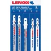 Lenox 4 In. Carbon Steel T-Shank Jig Saw Blade Set 5 Pk