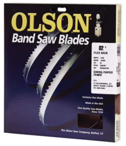 Olson 82 In. L X 0.1 In. W Carbon Steel Band Saw Blade 14 TPI Regular Teeth 1 Pk