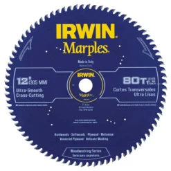 Irwin Marples 12 In. D X 1 In. Woodworking Carbide Circular Saw Blade 80 Teeth 1 Pk