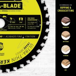 Trade A Blade 6-1/2 In. D X 5/8 In. Ultra Thin-Kerf Carbide Saw Blade 40 Teeth 1 Pk -Dewalts Store 5ec98d76 ba85 4344 ad75 d4eb342eb758