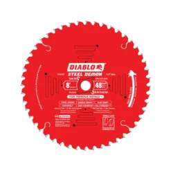 Diablo Steel Demon 8 In. D X 5/8 In. TiCo Hi-Density Carbide Metal Saw Blade 48 Teeth 1 Pk