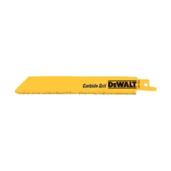 DeWalt 6 In. Carbide Grit Reciprocating Saw Blade 6 TPI 5 Pk