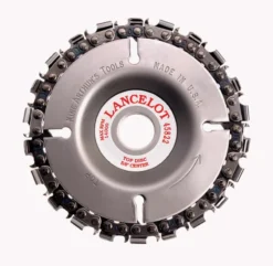 King Arthur's Tools 4 In. D X 5/8 In. Steel Chain Saw Type Cutting Wheel 22 Teeth 1 Pk