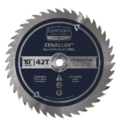 Century Drill & Tool 10 In. D X 5/8 In. Combination Steel Circular Saw Blade 42 Teeth 1 Pc