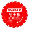 Diablo 6 In. D X 1/2 In. TiCo Hi-Density Carbide Framing Blade 20 Teeth 1 Pk