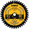 DeWalt 6-1/2 In. D X 5/8 In. Tungsten Carbide Tipped Circular Saw Blade 40 Teeth 1 Blade