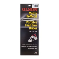 Olson 44.9 In. L X 0.5 In. W Bi-Metal Band Saw Blade 18 TPI Regular Teeth 1 Pk