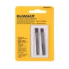 DeWalt 3-1/4 In. L Carbide Planer Blade Double-Edged 2 Pk