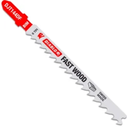 Diablo 4 In. Bi-Metal T-Shank Fast Wood Jig Saw Blade 6 TPI 5 Pk