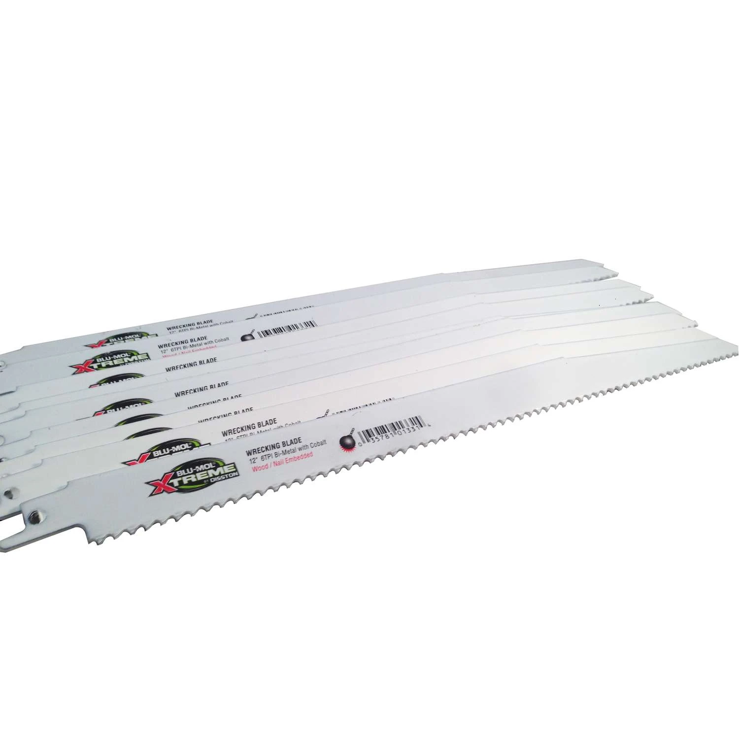 Blu-Mol Xtreme Xtreme 12 In. Bi-Metal Reciprocating Saw Blade 6 TPI 20 Pk 1 Blu-Mol Xtreme Xtreme 12 In. Bi-Metal Reciprocating Saw Blade 6 TPI 20 Pk