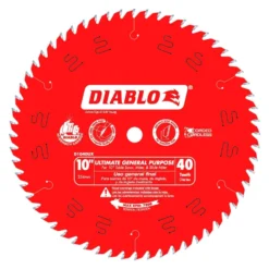 Diablo Ultimate GP 10 In. D X 5/8 In. TiCo Hi-Density Carbide Circular Saw Blade 40 Teeth 1 Pk