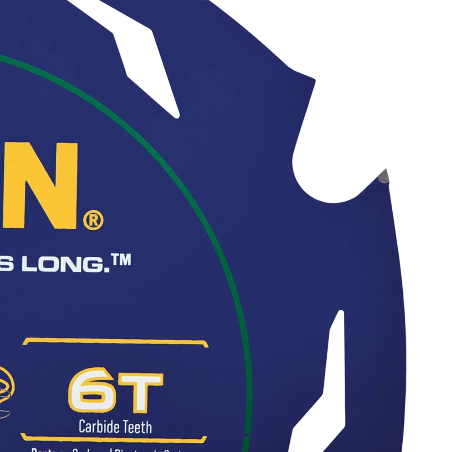 Irwin WeldTec 7-1/4 In. D X 5/8 In. Tungsten Carbide Tipped Fiber Cement Blade 6 Teeth 1 Pc 3 Irwin WeldTec 7-1/4 In. D X 5/8 In. Tungsten Carbide Tipped Fiber Cement Blade 6 Teeth 1 Pc - Image 3