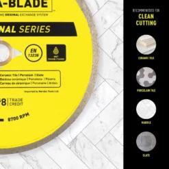 Trade A Blade 4-1/2 In. D X 5/8 And 7/8 In. Diamond Continuous Rim Blade 1 Each 5 Trade A Blade 4-1/2 In. D X 5/8 And 7/8 In. Diamond Continuous Rim Blade 1 Each -Dewalts Store 9befb588 9a25 47f8 816b 07f99116428a