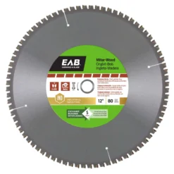 Exchange-A-Blade 12 In. D X 1 In. Industrial Carbide Finishing Saw Blade 80 Teeth 1 Pk