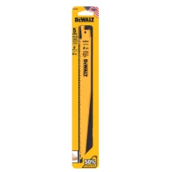 DeWalt 9 In. Bi-Metal Reciprocating Saw Blade 6 TPI 5 Pk