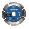 Century Drill & Tool 4-1/2 In. D X 5/8 And 7/8 In. Diamond Segmented Rim Blade 1 Pk