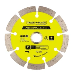 Trade A Blade 4 In. D X 5/8 And 7/8 In. Diamond Segmented Rim Blade 1 Each